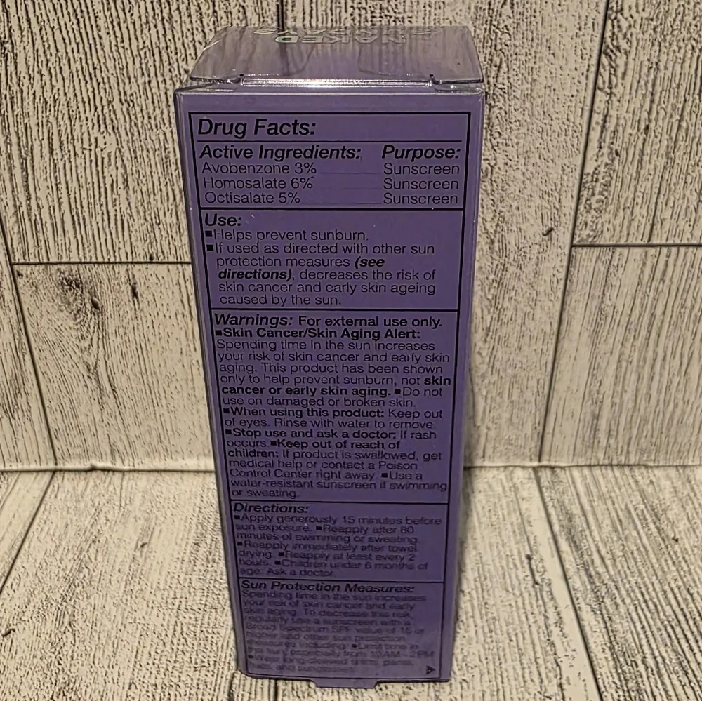 Naked Sundays SPF 50 Tinted Glow Water Serum - Purple